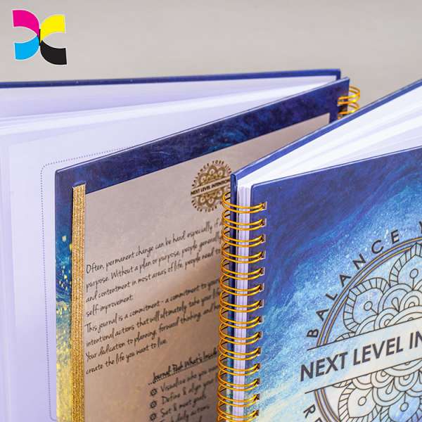 Custom Journal Spiral Notebook Printing Factory Best Quality